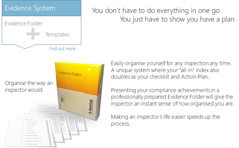 inspection system evidence folder
