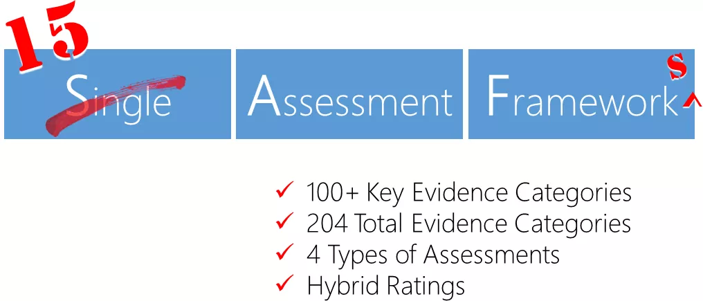 SAF 15 or Single assessment framework