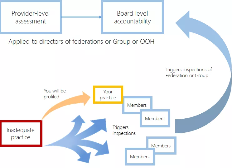 inspections provider level